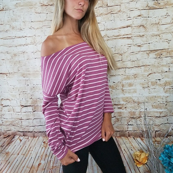 Off The Shoulder Slouch Top - Picture 2 of 3